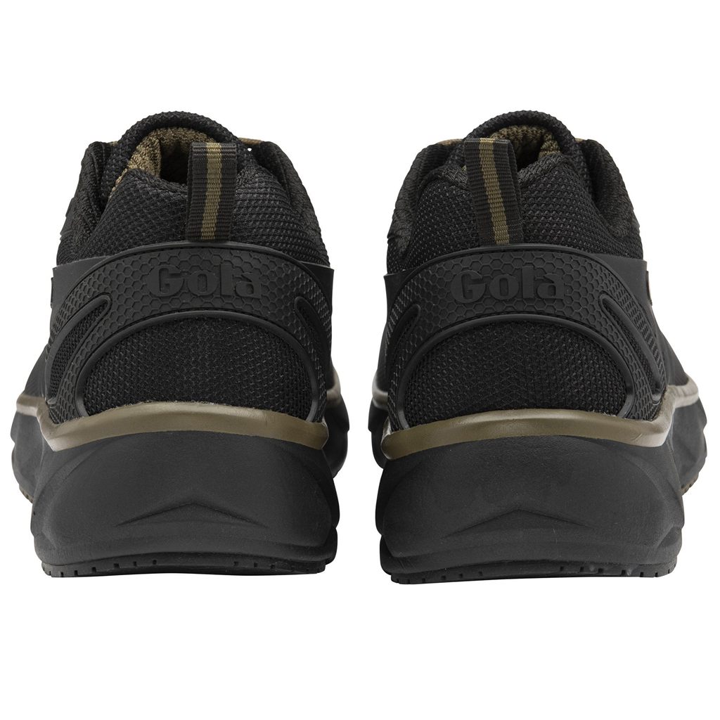 Gola Performance Thunder Sneakers Zwart Khaki Nederland | 538-LMETXC