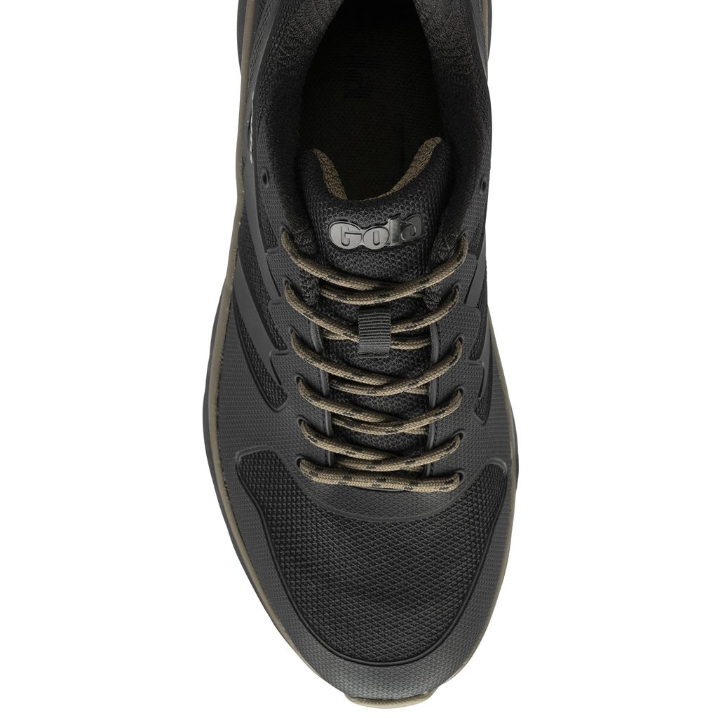 Gola Performance Thunder Sneakers Zwart Khaki Nederland | 538-LMETXC