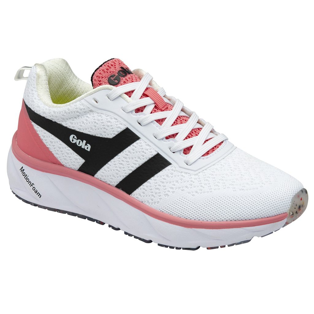 Gola Performance Typhoon RMD Sneakers Wit Zwart Roze Nederland | 571-ZAKGXQ