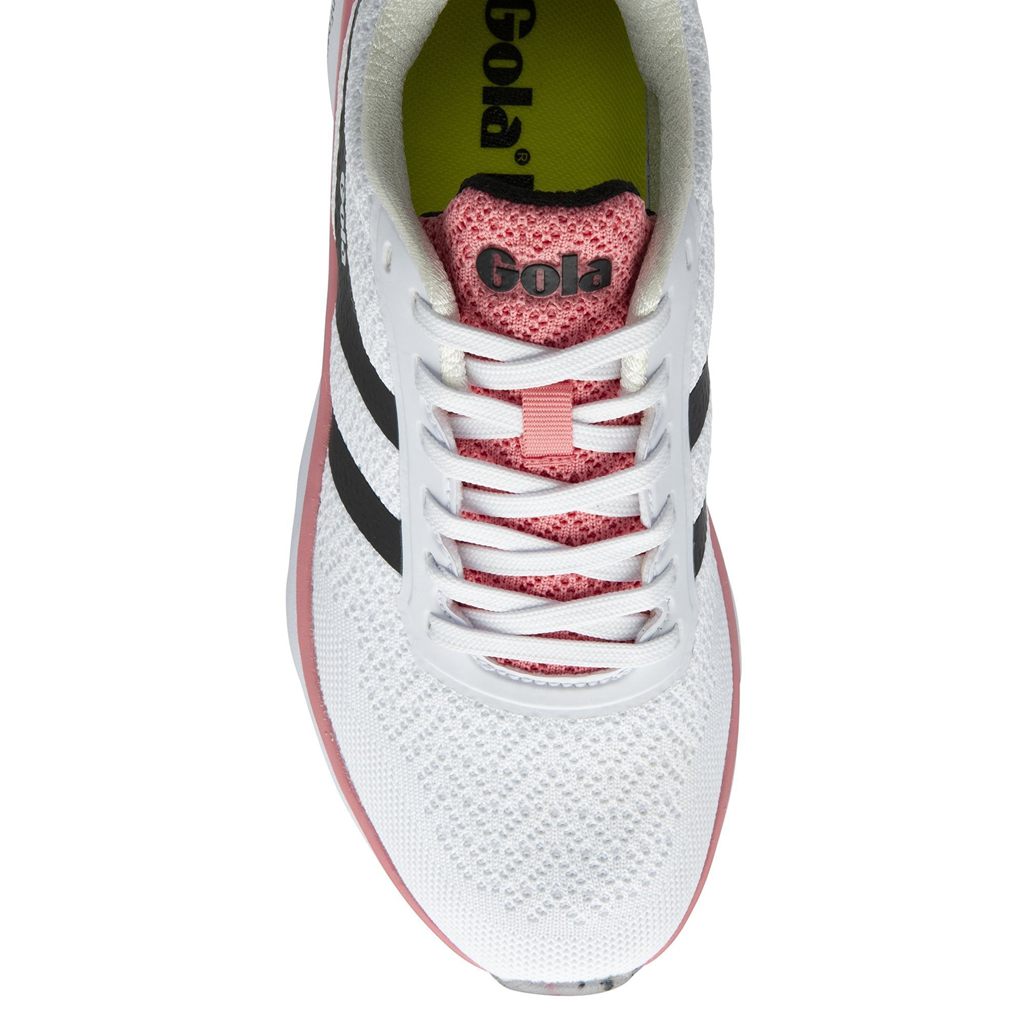 Gola Performance Typhoon RMD Sneakers Wit Zwart Roze Nederland | 571-ZAKGXQ