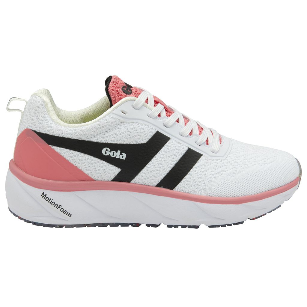 Gola Performance Typhoon RMD Sneakers Wit Zwart Roze Nederland | 571-ZAKGXQ