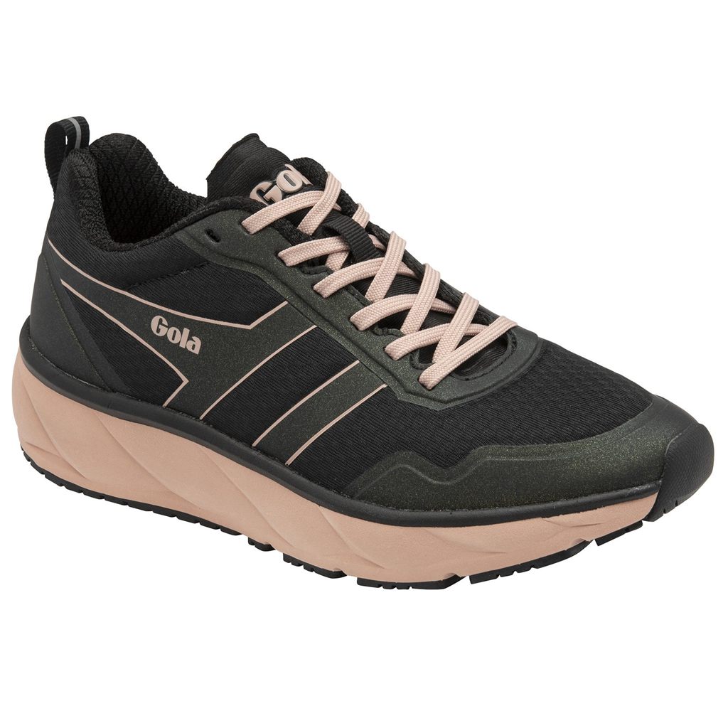 Gola Performance Typhoon Sneakers Zwart Roze Nederland | 657-FBPOUE