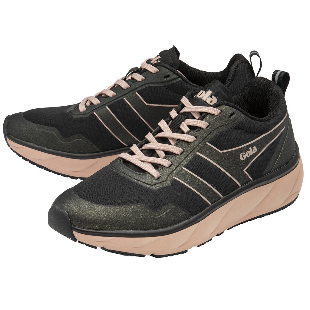 Gola Performance Typhoon Sneakers Zwart Roze Nederland | 657-FBPOUE