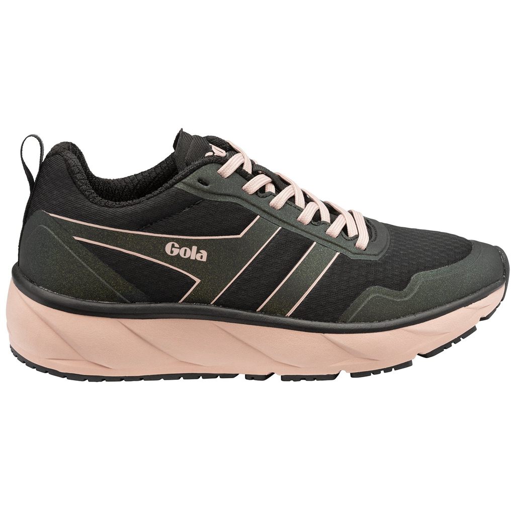 Gola Performance Typhoon Sneakers Zwart Roze Nederland | 657-FBPOUE