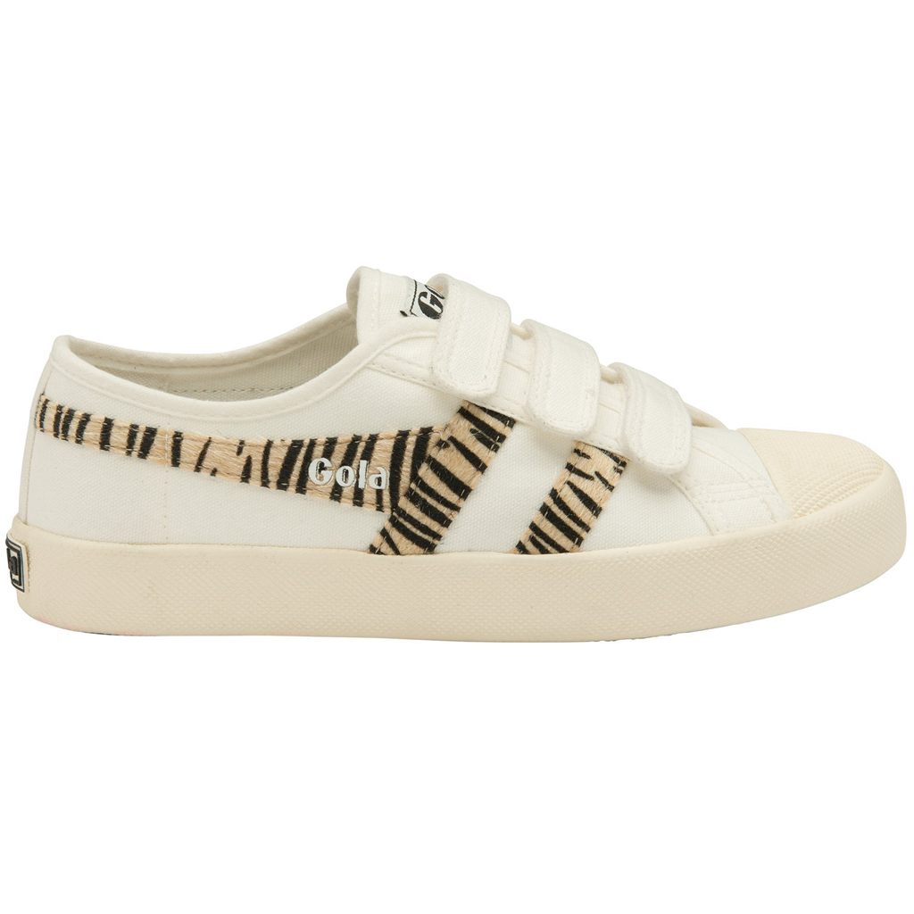 Gola Vegan Classics Coaster Safari Strap Sneakers Wit Nederland | 401-JBAIRX