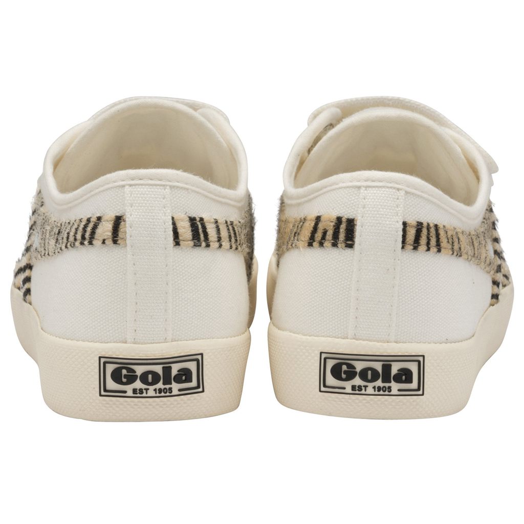 Gola Vegan Classics Coaster Safari Strap Sneakers Wit Nederland | 401-JBAIRX