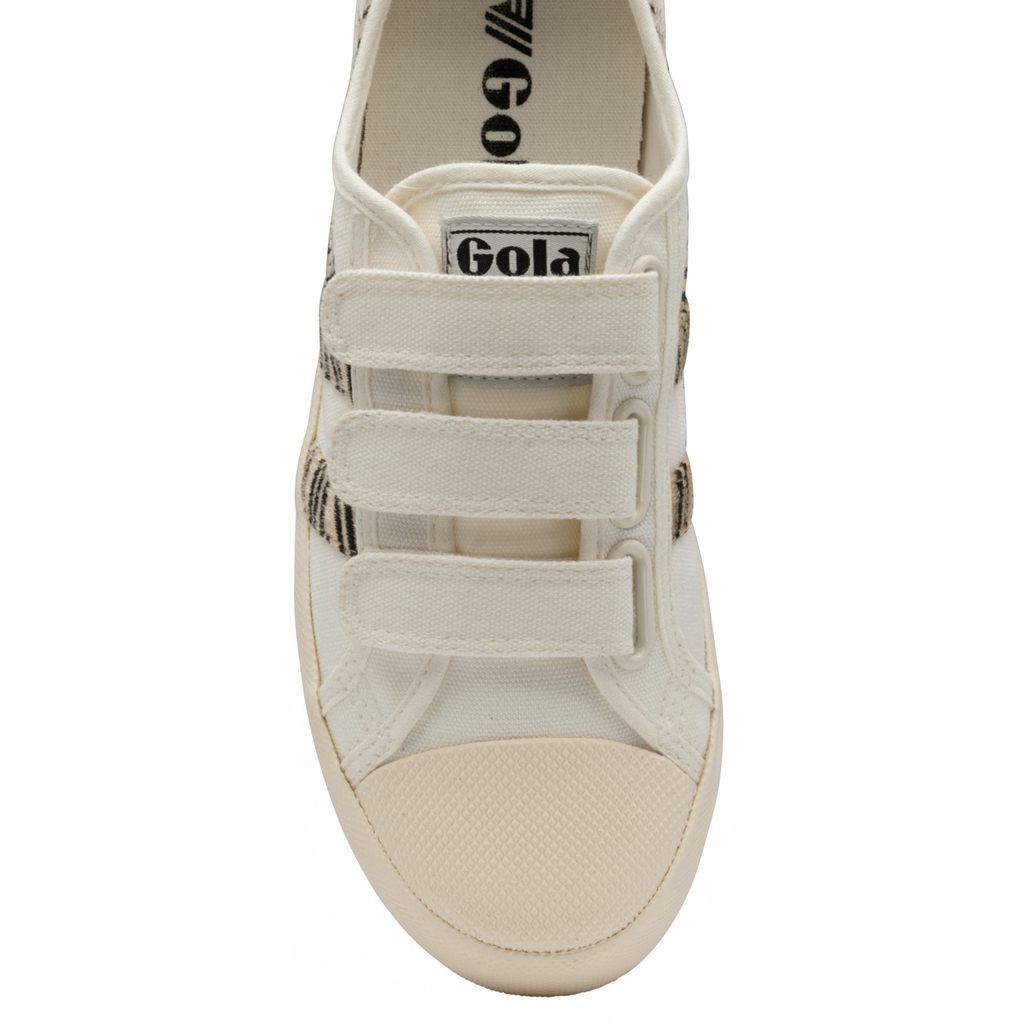 Gola Vegan Classics Coaster Safari Strap Sneakers Wit Nederland | 401-JBAIRX