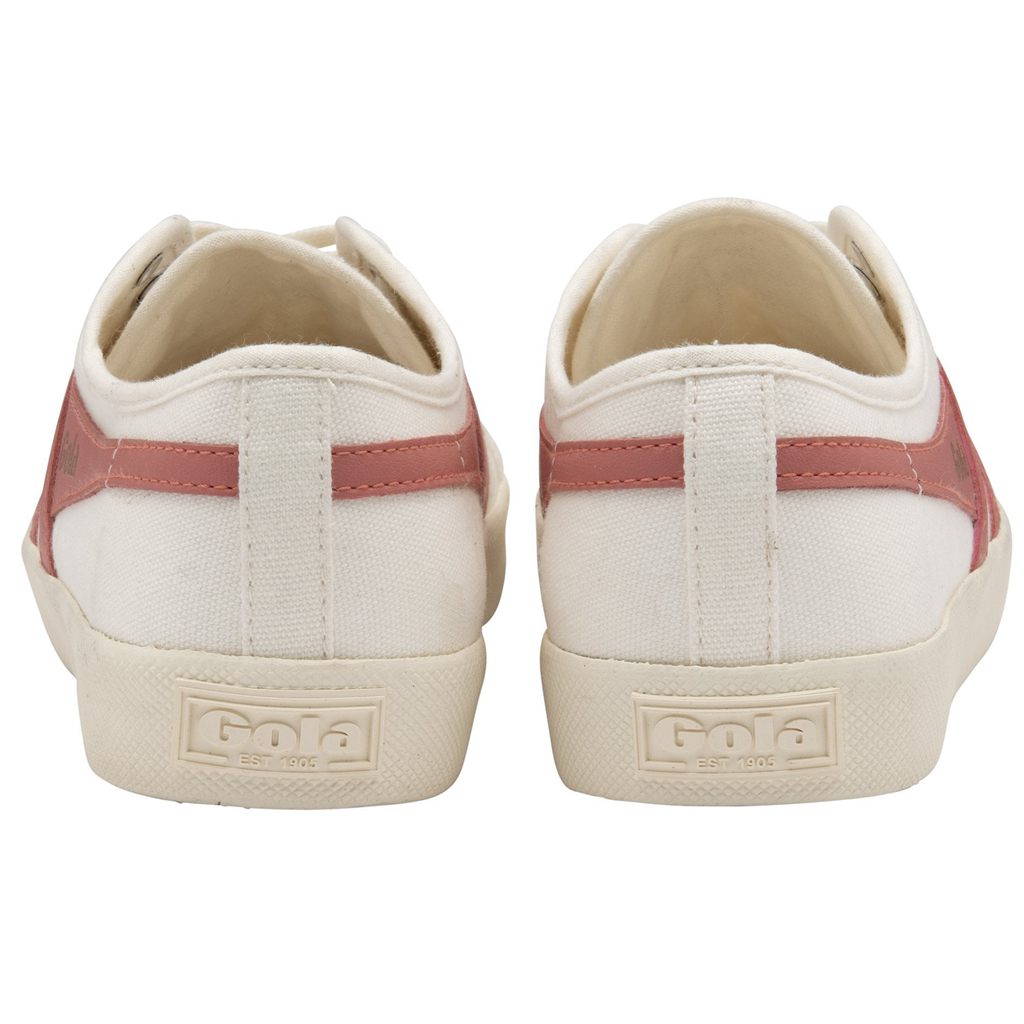 Gola Vegan Classics Coaster Shoes Wit Koraal Roze Nederland | 807-AGIMBJ