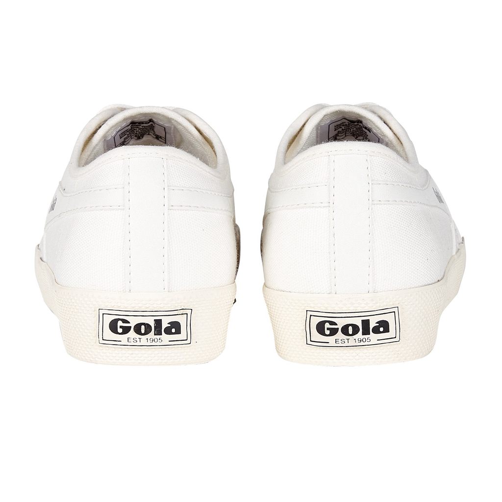 Gola Vegan Classics Coaster Shoes Wit Wit Nederland | 312-ZBETUL