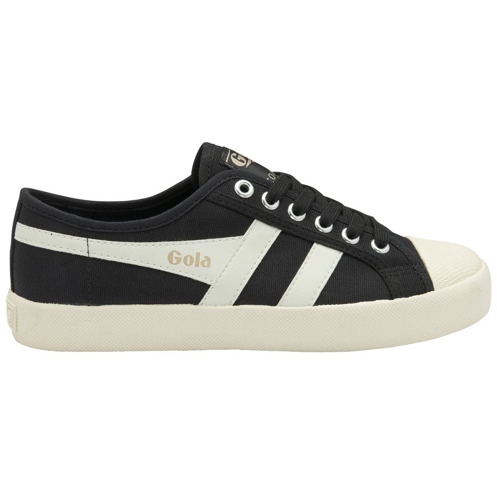 Gola Vegan Classics Coaster Shoes Zwart Wit Goud Nederland | 265-NHQMVA