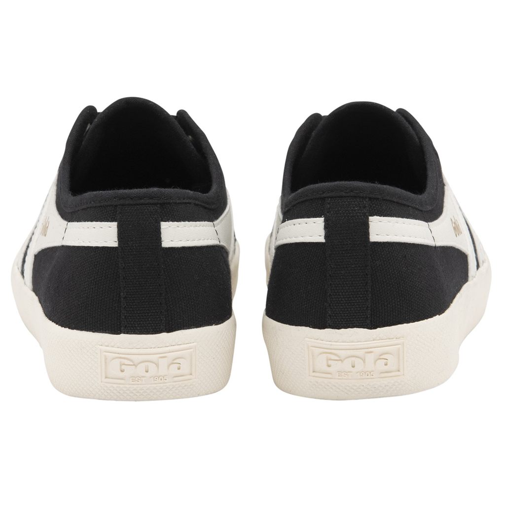 Gola Vegan Classics Coaster Shoes Zwart Wit Goud Nederland | 265-NHQMVA