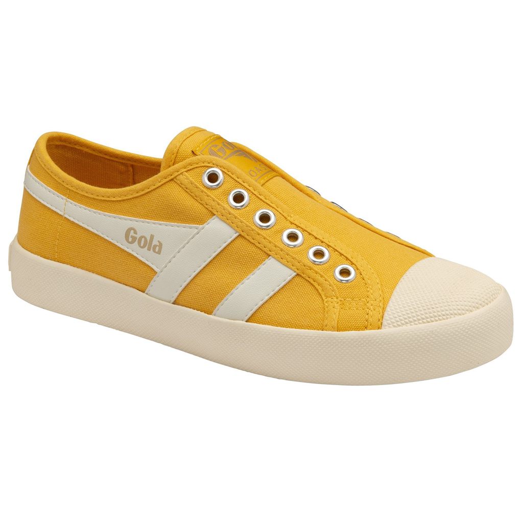 Gola Vegan Classics Coaster Slip Shoes Wit Nederland | 941-AWRQEH