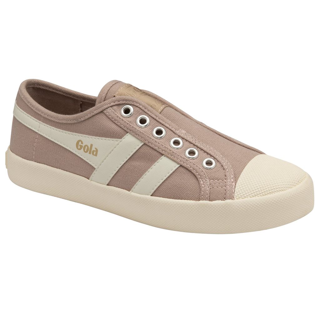 Gola Vegan Classics Coaster Slip Shoes Wit Nederland | 127-PMOLXH