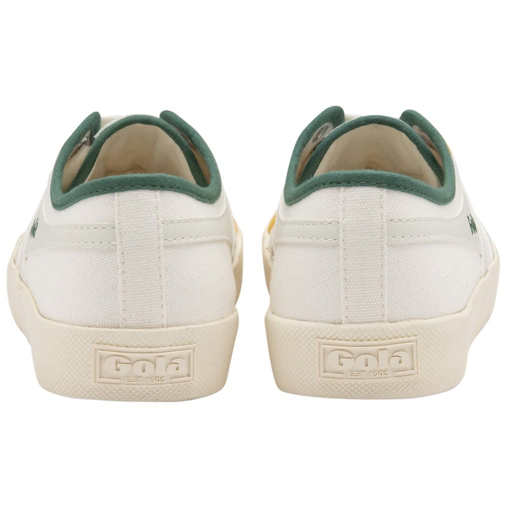 Gola Vegan Classics Coaster Smash Shoes Wit Donkergroen Nederland | 692-RBESJQ