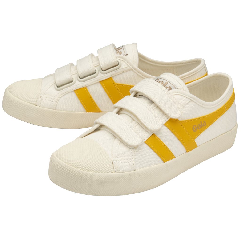 Gola Vegan Classics Coaster Strap Sneakers Wit Nederland | 362-ETVYIU
