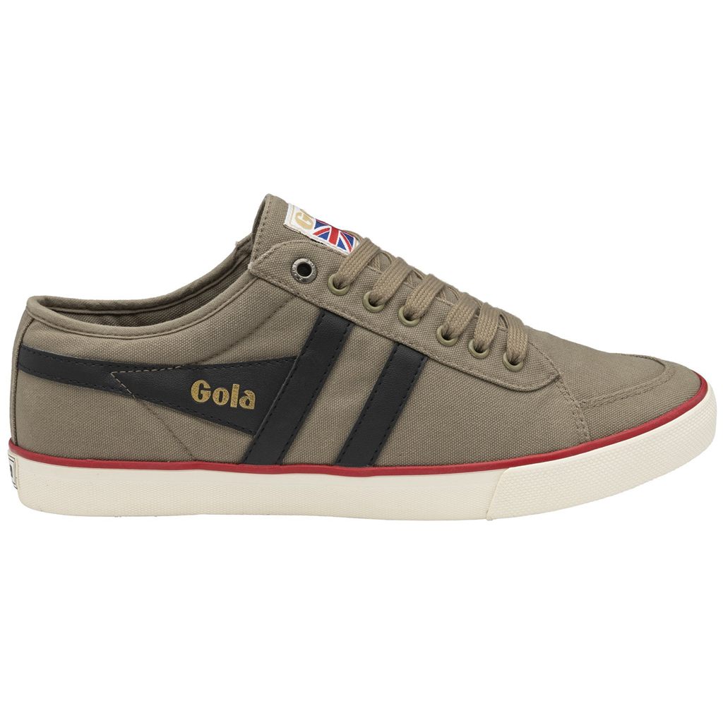 Gola Vegan Classics Comet Plimsoll Sneakers Zwart Dieprood Nederland | 482-THIMVU
