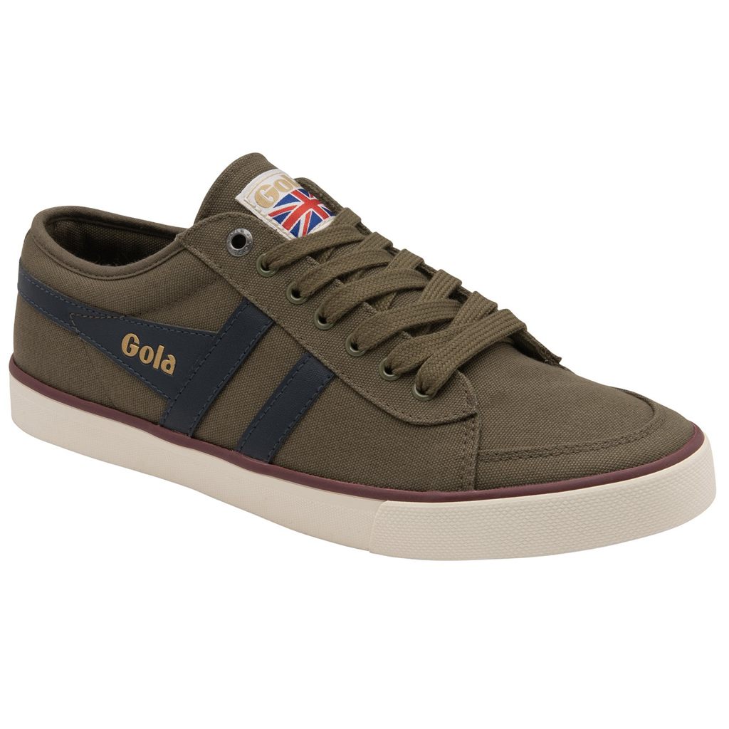 Gola Vegan Classics Comet Plimsoll Sneakers Khaki Donkerblauw Bordeaux Nederland | 903-HOYXKE