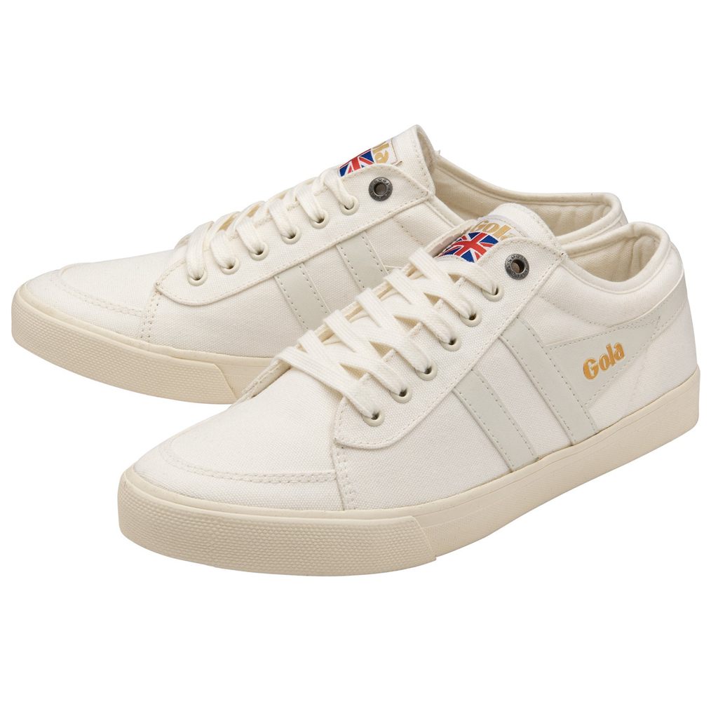 Gola Vegan Classics Comet Plimsoll Sneakers Wit Wit Nederland | 293-IXBWRL