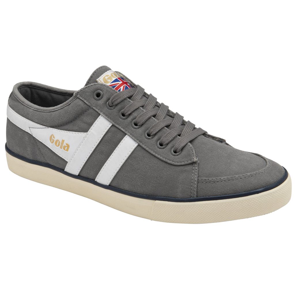Gola Vegan Classics Comet Plimsoll Sneakers Wit Donkerblauw Nederland | 045-XESNJG