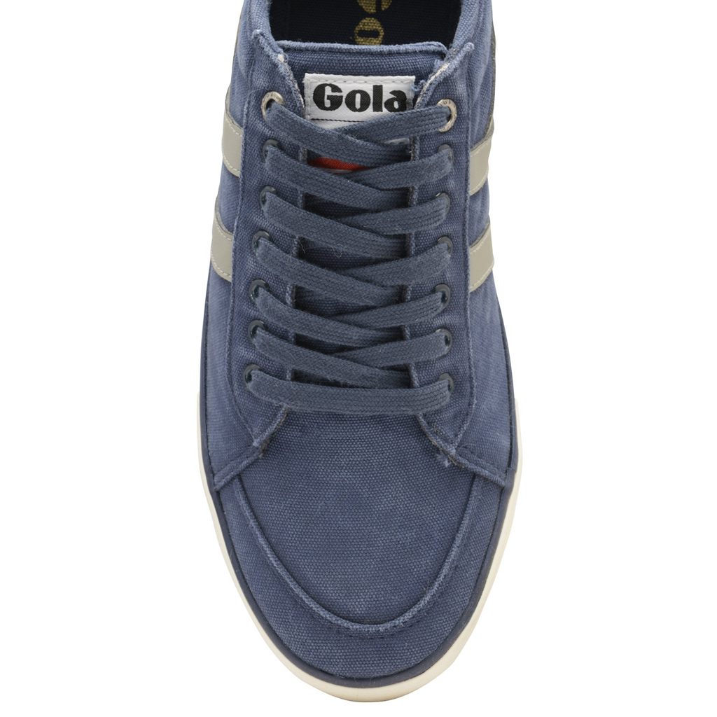 Gola Vegan Classics Comet Plimsoll Sneakers Donkerblauw Lichtgrijs Nederland | 819-NFUIHD