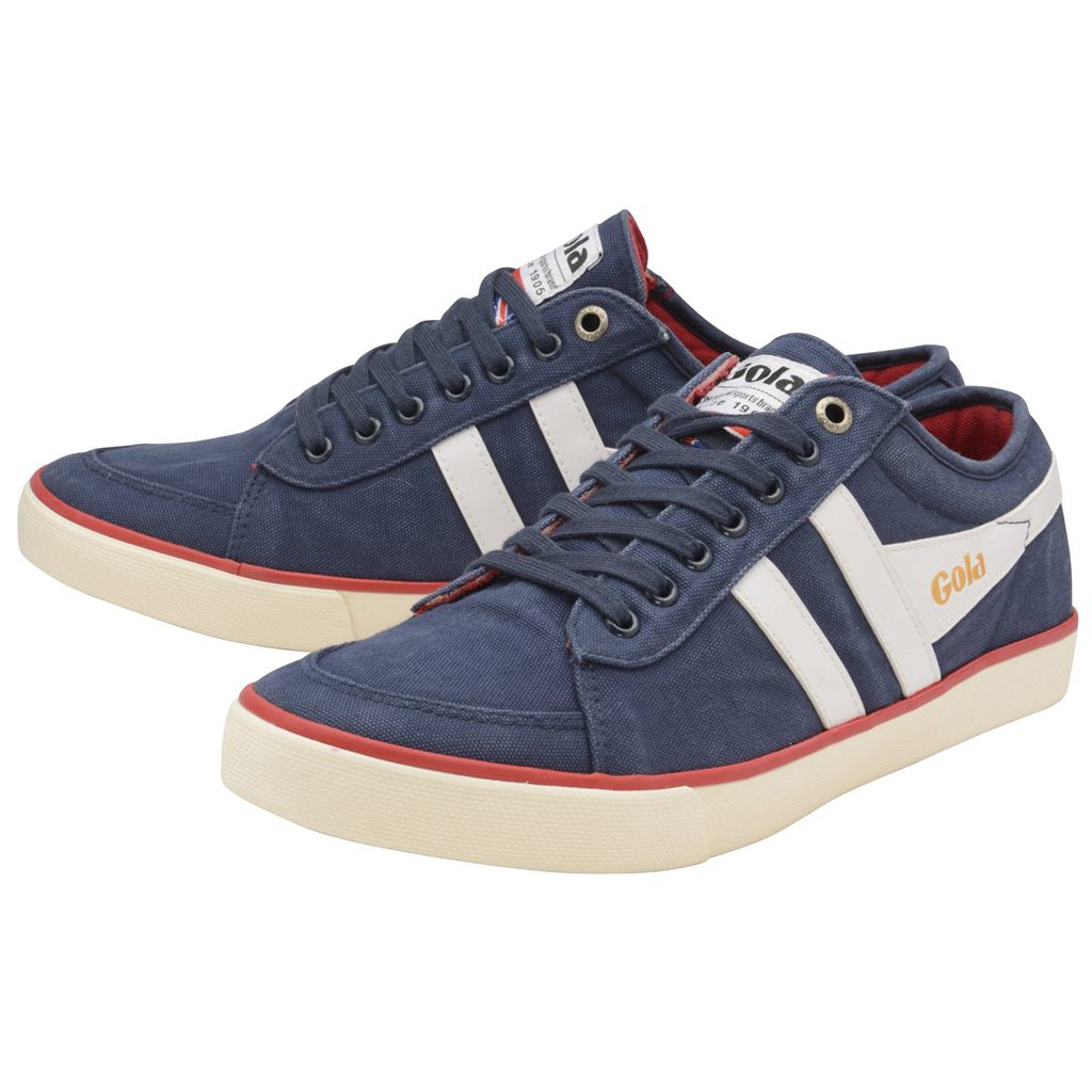 Gola Vegan Classics Comet Plimsoll Sneakers Donkerblauw Wit Nederland | 359-JNYHSV