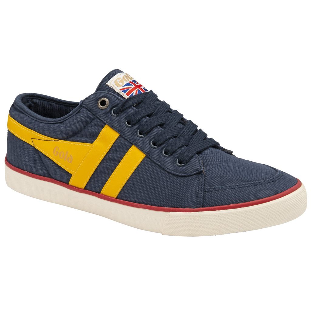 Gola Vegan Classics Comet Plimsoll Sneakers Donkerblauw Rood Nederland | 245-NBJFGA