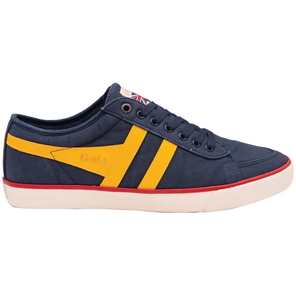 Gola Vegan Classics Comet Plimsoll Sneakers Donkerblauw Rood Nederland | 245-NBJFGA