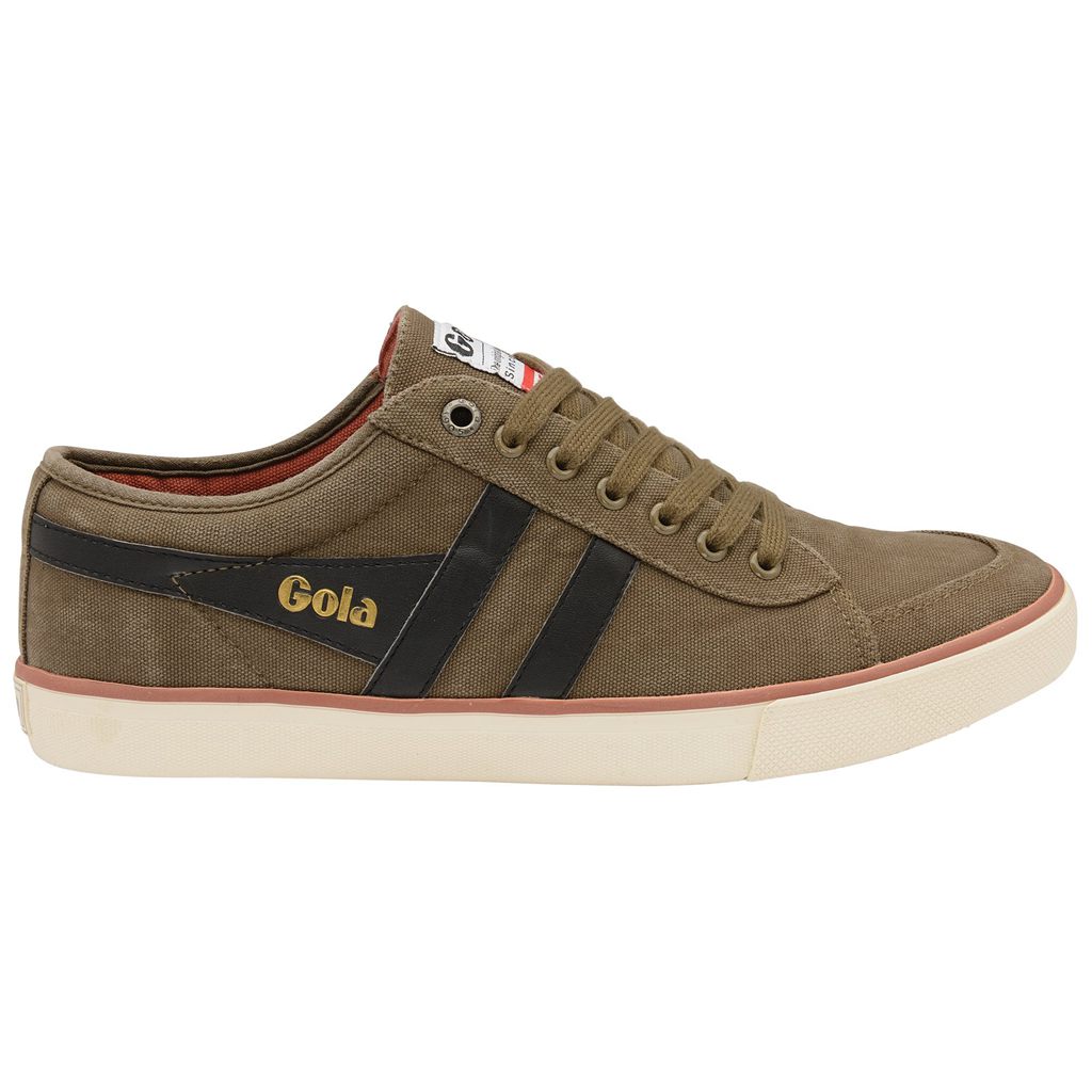 Gola Vegan Classics Comet Plimsoll Trainer Khaki Zwart Nederland | 516-XNDGVP