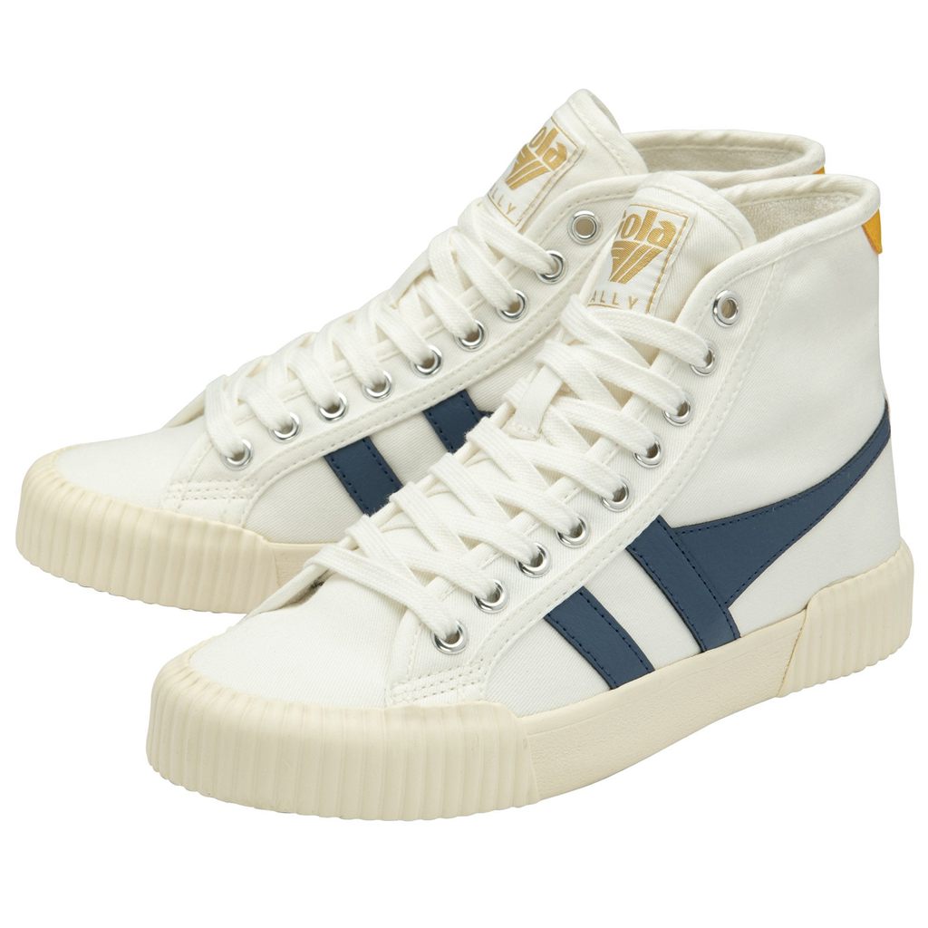 Gola Vegan Classics Rally High Plimsoll Sneakers Wit Nederland | 926-CSJHQW
