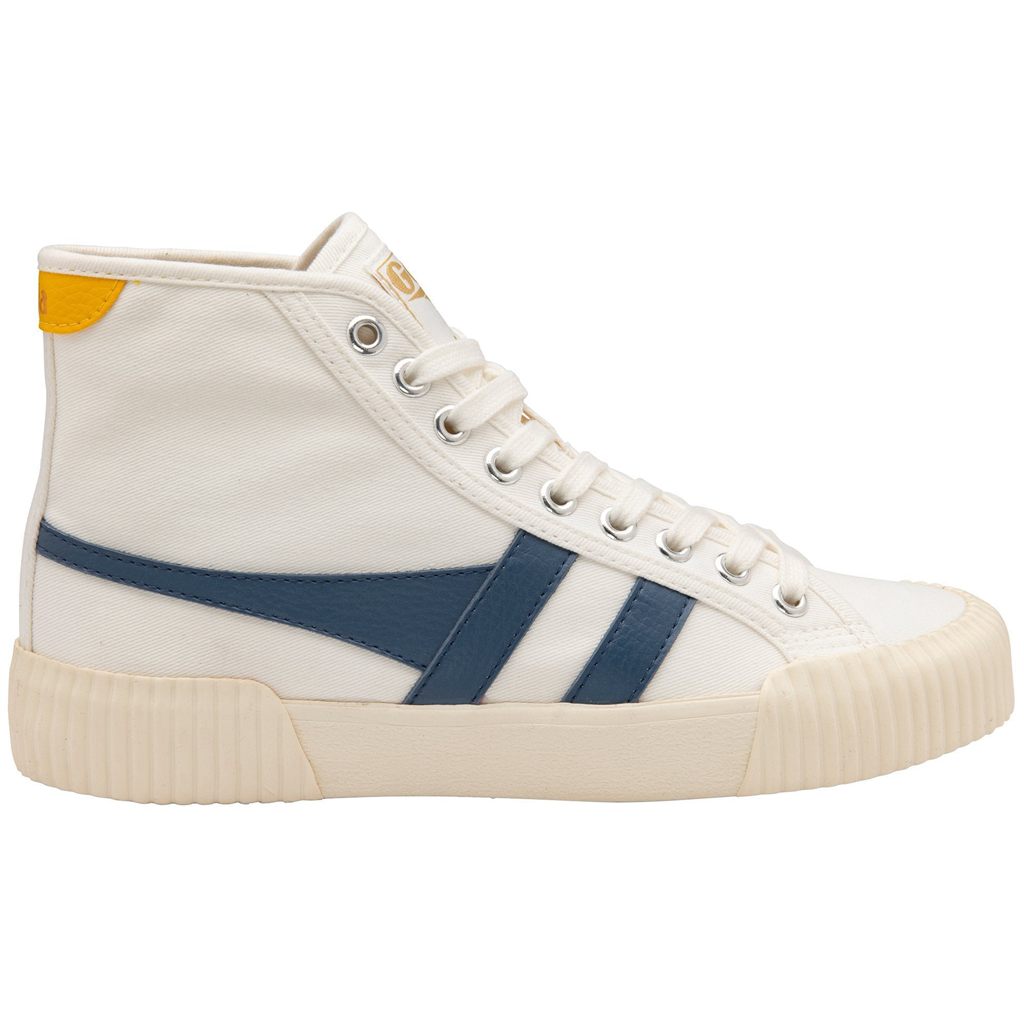 Gola Vegan Classics Rally High Plimsoll Sneakers Wit Nederland | 926-CSJHQW