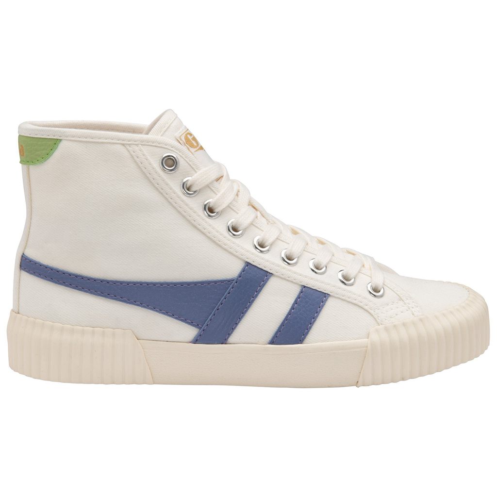 Gola Vegan Classics Rally High Plimsoll Sneakers Wit Lavendel Groen Nederland | 326-IVRFBY