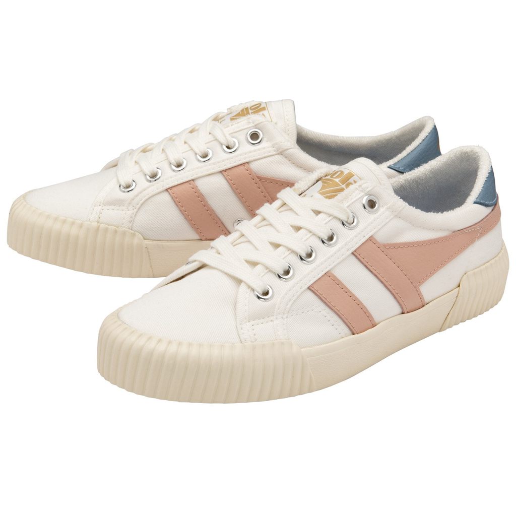 Gola Vegan Classics Rally Plimsoll Sneakers Wit Roze Nederland | 871-MEKITG