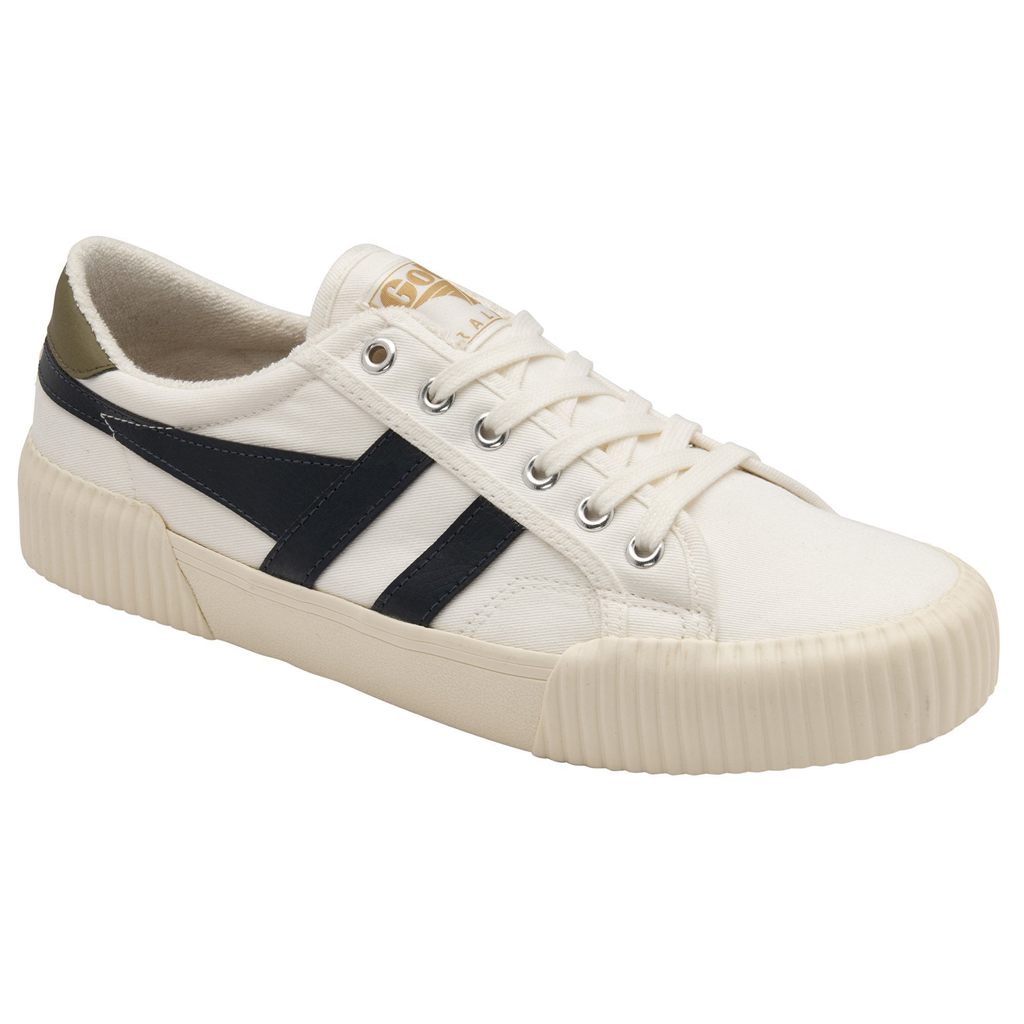 Gola Vegan Classics Rally Plimsoll Sneakers Wit Donkerblauw Khaki Nederland | 859-AGSQKN