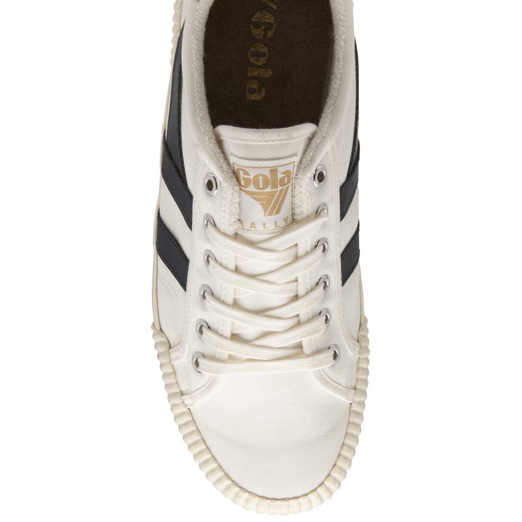 Gola Vegan Classics Rally Plimsoll Sneakers Wit Donkerblauw Khaki Nederland | 859-AGSQKN
