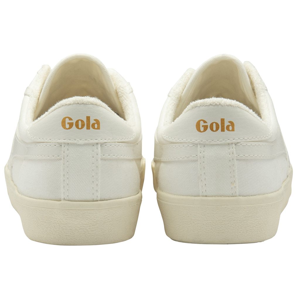 Gola Vegan Classics Tennis Mark Cox Sneakers Wit Wit Nederland | 183-IVCMHG