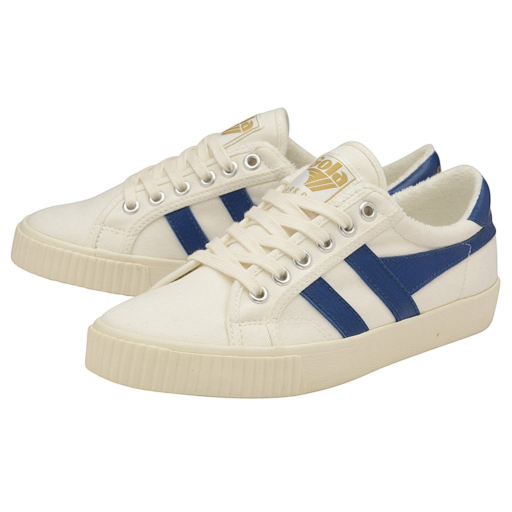 Gola Vegan Classics Tennis Mark Cox Sneakers Wit Blauw Nederland | 456-XCZFQB