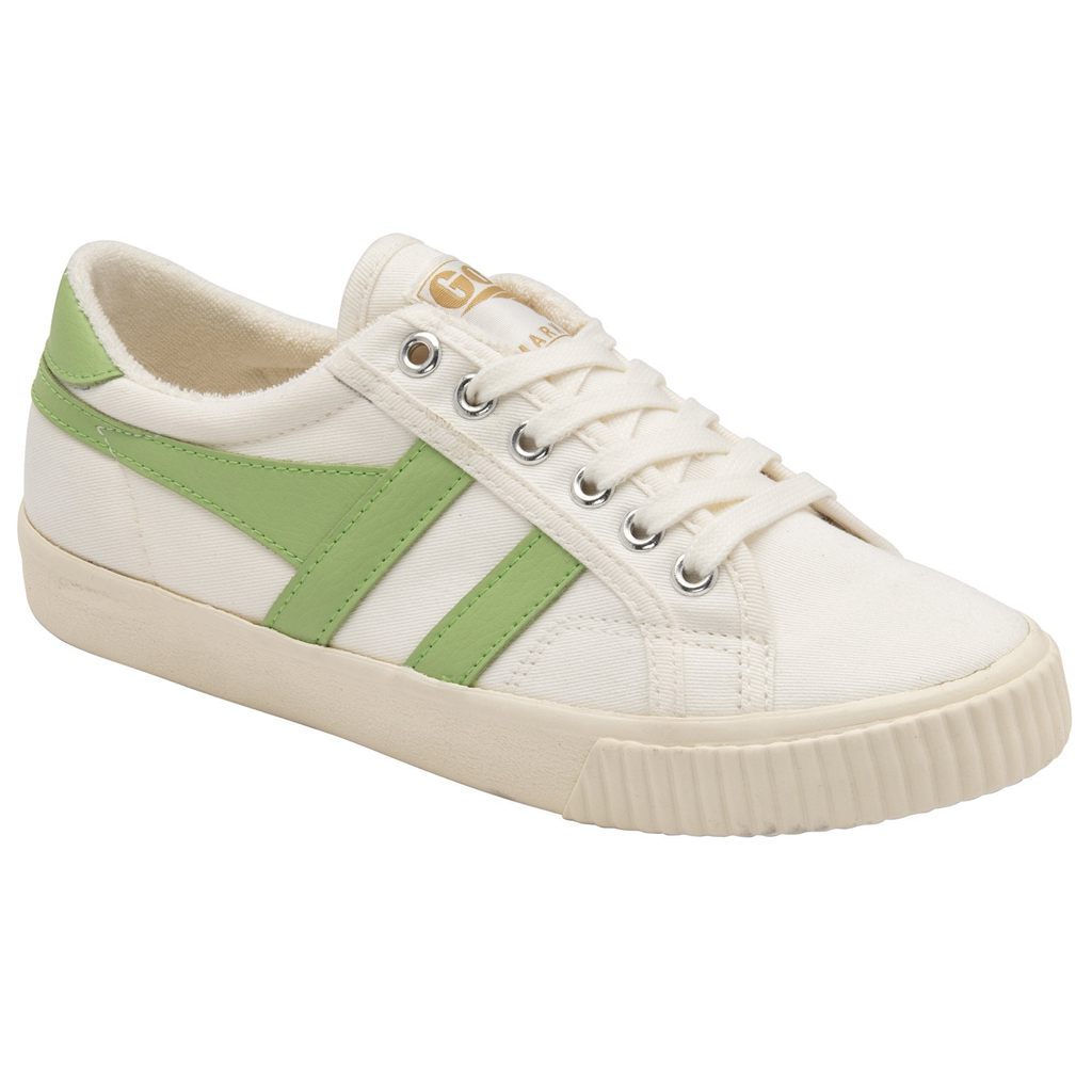 Gola Vegan Classics Tennis Mark Cox Sneakers Wit Groen Nederland | 396-ZIOMTE