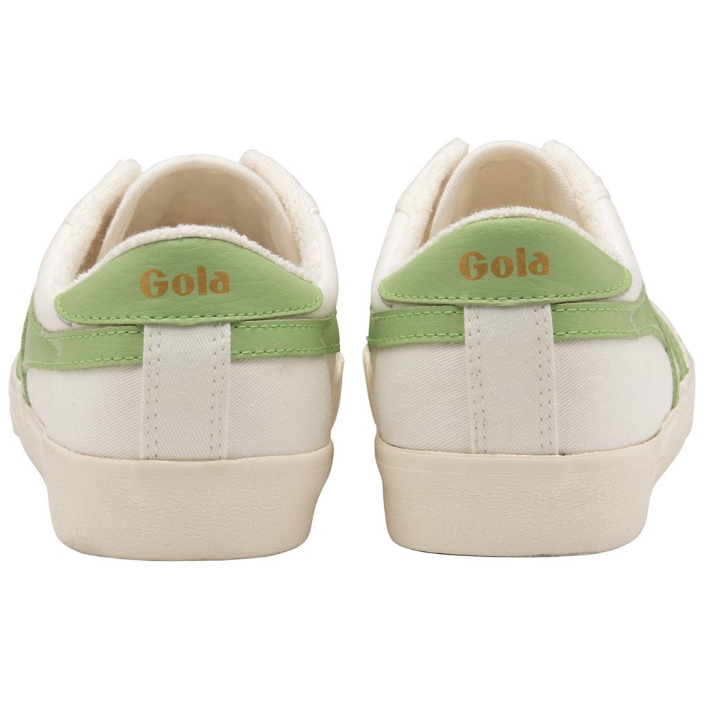 Gola Vegan Classics Tennis Mark Cox Sneakers Wit Groen Nederland | 396-ZIOMTE