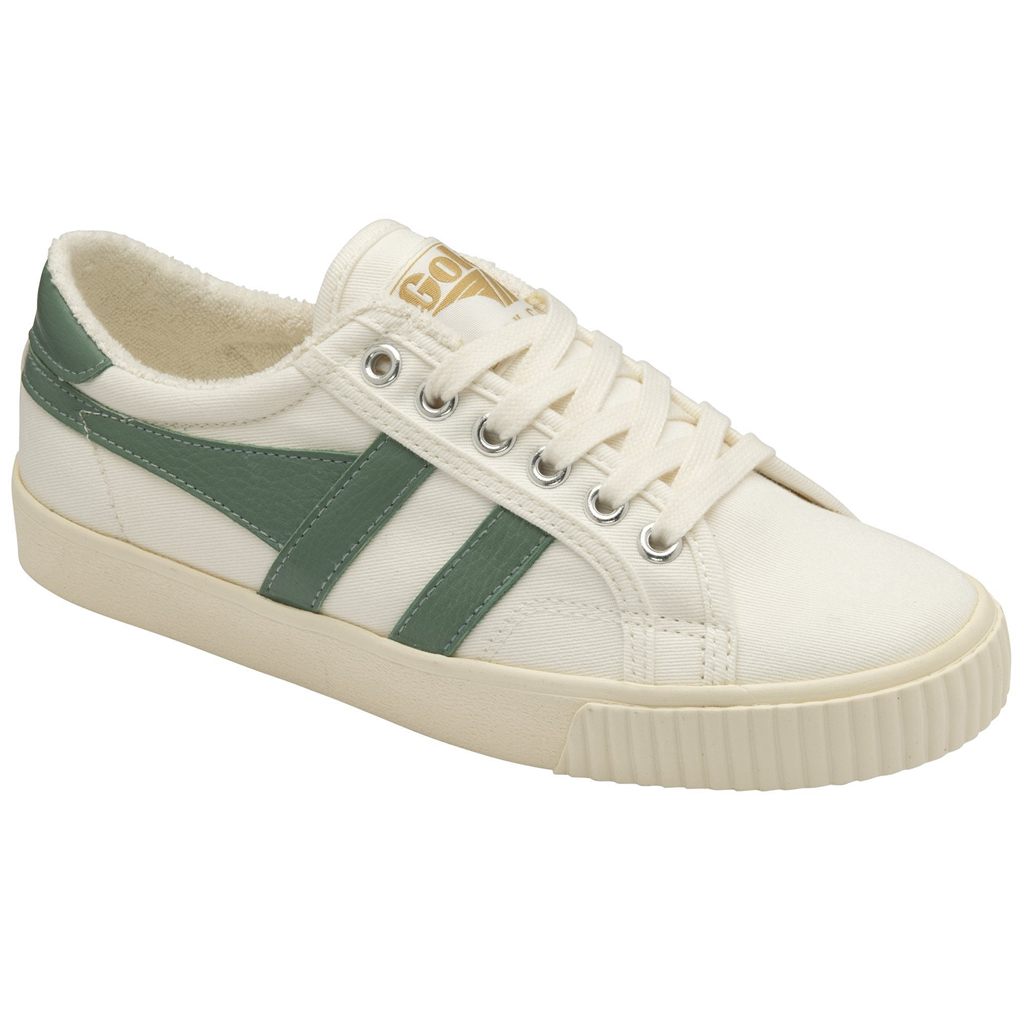 Gola Vegan Classics Tennis Mark Cox Sneakers Wit Groen Nederland | 472-LBCUJM