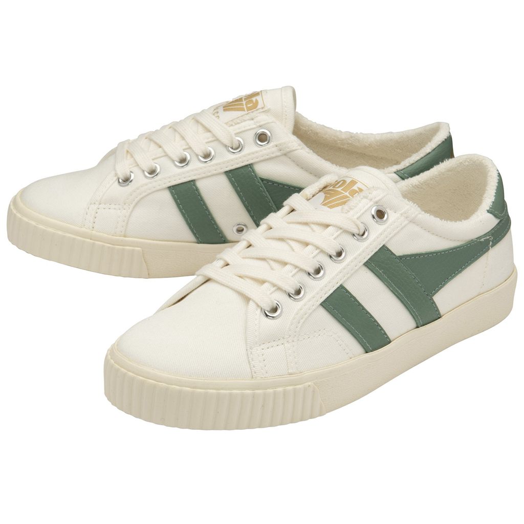 Gola Vegan Classics Tennis Mark Cox Sneakers Wit Groen Nederland | 472-LBCUJM