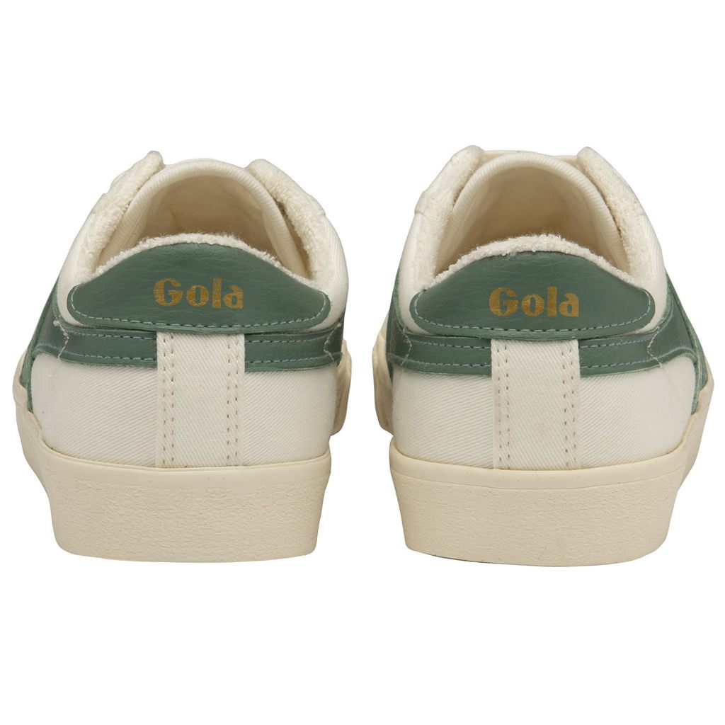 Gola Vegan Classics Tennis Mark Cox Sneakers Wit Groen Nederland | 472-LBCUJM