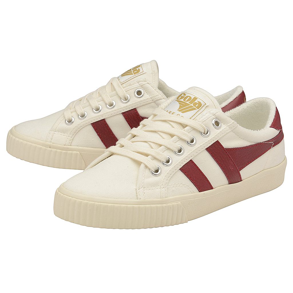 Gola Vegan Classics Tennis Mark Cox Sneakers Wit Dieprood Nederland | 597-FCLIDP