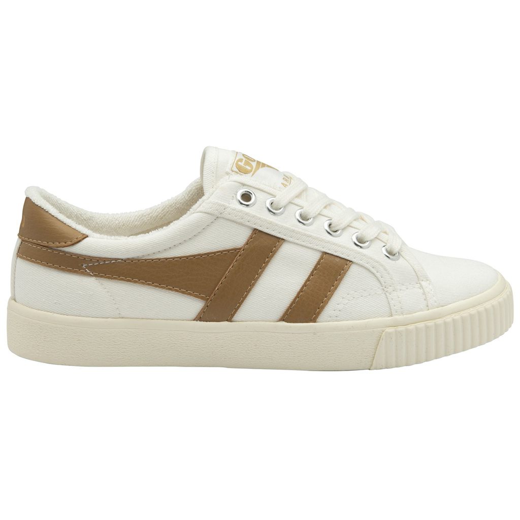 Gola Vegan Classics Tennis Mark Cox Sneakers Wit Bruin Nederland | 489-QUCALW