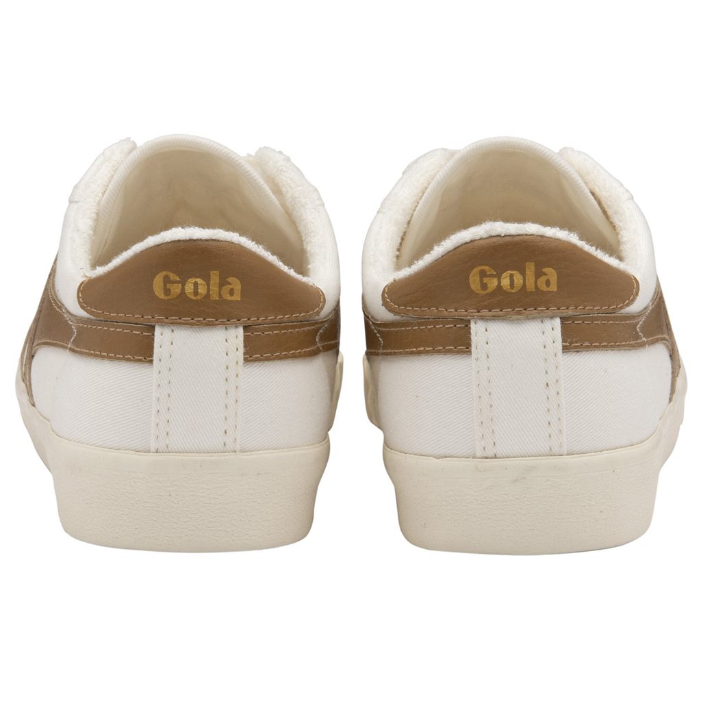 Gola Vegan Classics Tennis Mark Cox Sneakers Wit Bruin Nederland | 489-QUCALW