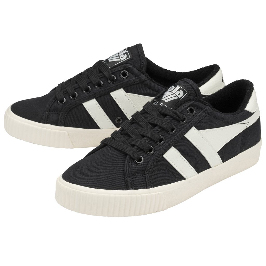 Gola Vegan Classics Tennis Mark Cox Sneakers Zwart Wit Nederland | 021-FXBIZT