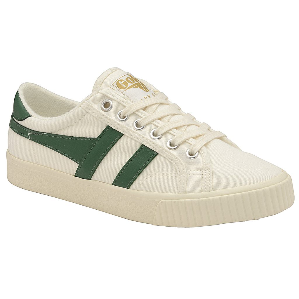 Gola Vegan Classics Tennis Mark Cox Sneakers Wit Donkergroen Nederland | 761-JYDCMS