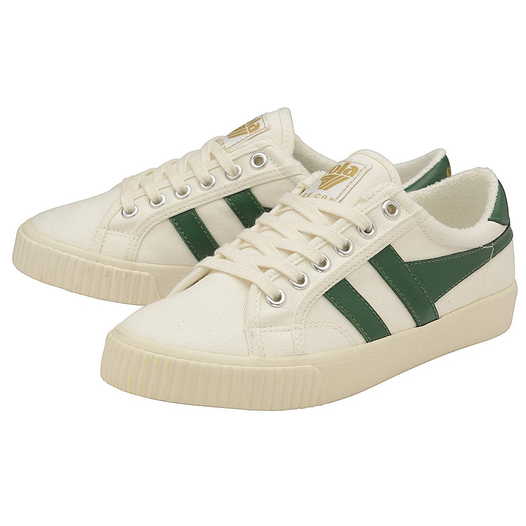 Gola Vegan Classics Tennis Mark Cox Sneakers Wit Donkergroen Nederland | 761-JYDCMS