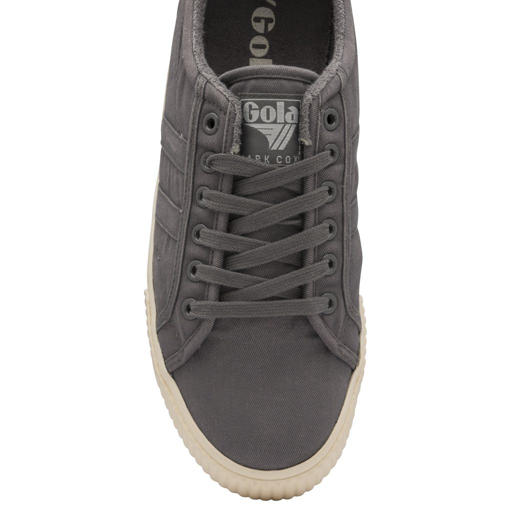 Gola Vegan Classics Tennis Mark Cox Wash Sneakers Ash Ash Nederland | 981-QIFCJE