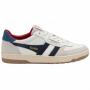 Wit Donkerblauw Blauw